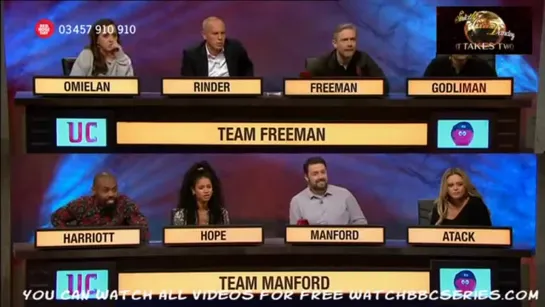 Comic Relief 2019 University Challenge [BBC] 15 March 2019