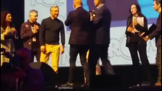 Martin Freeman gets the Golden Romics