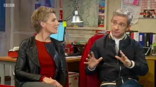 Martin Freeman and Tamsin Greig on new political play 'Labour of Love'