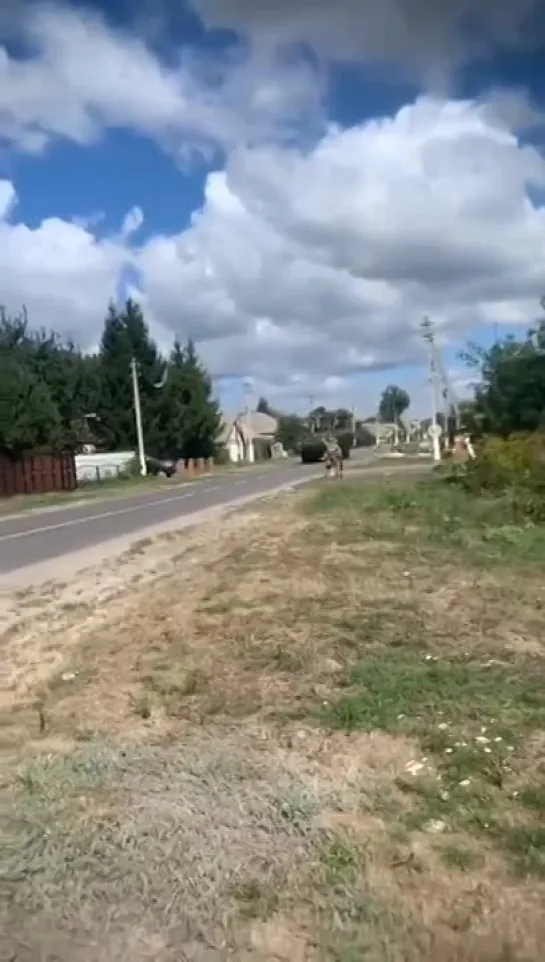 ️  ️Our troops captured enemy armoured vehicles in the Kursk region ️  ️