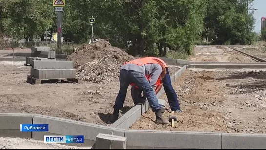 В Рубцовске оборудуют первую в городе велодорожку.