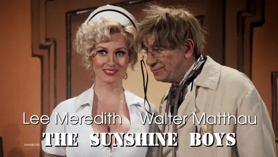 Lee Meredith, Walter Matthau (The Sunshine Boys, 1975)