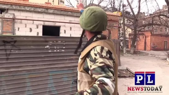 Russian Flag Raised In Center Mariupol (Exclusive Special Report)