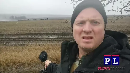 DPR Russian Forces Firing Artillery At Ukraine