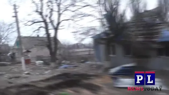 DPR  Russia Military Charging Toward Ukraine Territory In the Volnovakha area