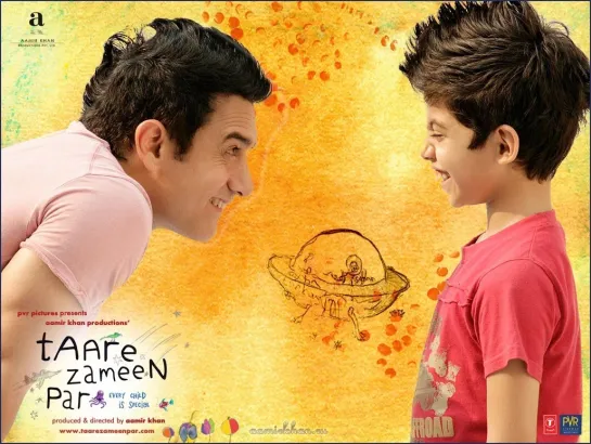 Видео со съемок Taare Zameen Par