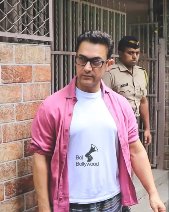 #aamirkhan spotted in city Today