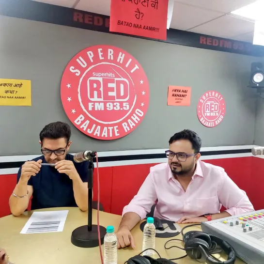 Видео с мероприятия на радиостанции Red FM India