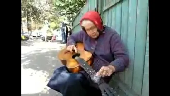 Blues from old woman (Belarus)