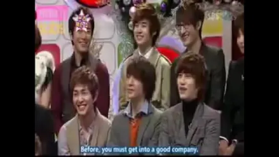 Советы от Suju и Shinee для малыша Чжунэ на Star King.