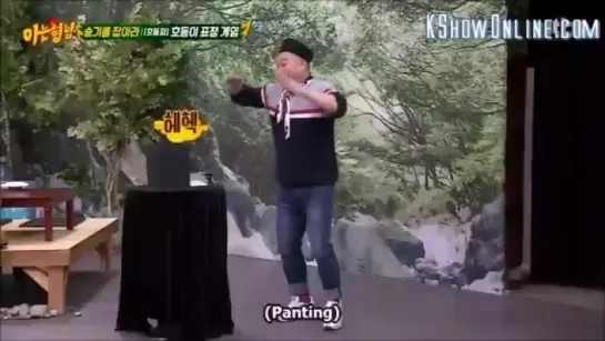 [CLIP] Knowing Brothers Episode 124, Kang Hodong's Charades trying to act out Zico.