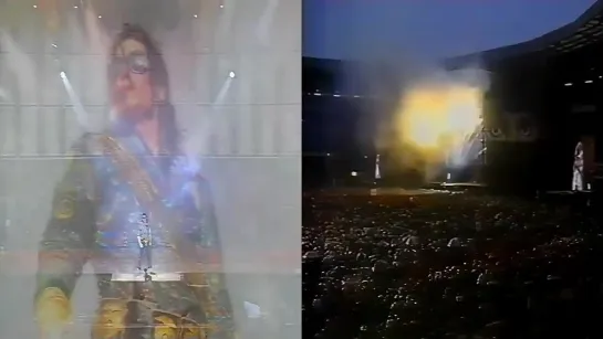 Michael Jackson Jam Bremen 1992 vs Wembley 1992