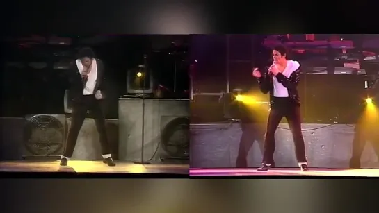 Michael Jackson ｜ Billie Jean Comparison Helsinki (08⧸26⧸1997) VS Seoul (10⧸11⧸1996)