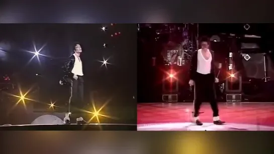 Michael Jackson - Billie Jean Comparison Brunei (12-31-1996) VS Bucharest (01-10-1992)