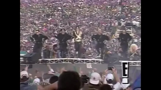 Michael Jackson - Super Bowl 1993 - Report Different Camera Angle - [HD]