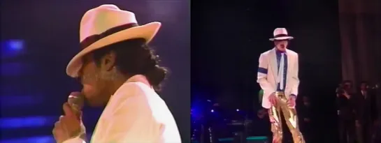 Michael Jacksons first and last Smooth Criminal performance