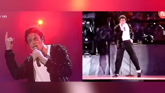 Michael Jackson _ Billie Jean Comparison Munich (07_06_1997) VS Tunis (10_07_1996)