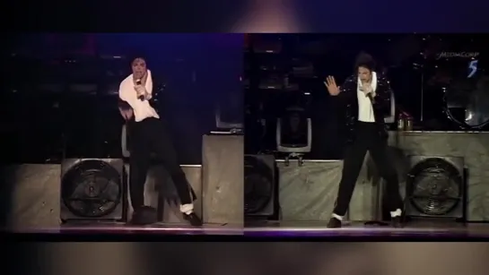 Michael Jackson _ Billie Jean Comparison Basel (07_25_1997) VS Copenhagen (08_14_1997)