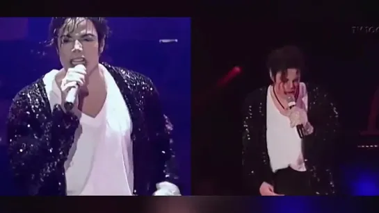 Michael Jackson - Billie Jean Comparison Munich (07_06_1997) VS Gothenburg (08_16_1997)