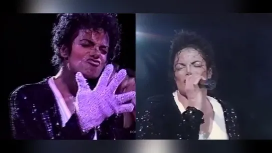 Michael Jackson _ Billie Jean Comparison Yokohama (09_26_1987) VS Brunei (12_31_1996)