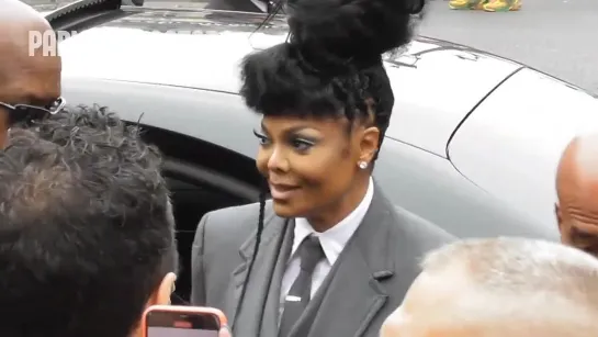 Janet Jackson @ Paris Fashion Week 3 October 2022 show Thom Browne