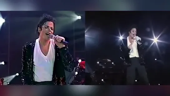 Michael Jackson - Billie Jean Comparison Kuala Lumpur (10_29_1996) VS Brunei (12_31_1996)