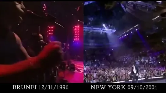 Michael Jackson _ Billie Jean Comparison Brunei (12_31_1996) VS New York (09_10_2001)