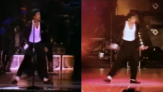 Michael Jackson - Billie Jean Yokohama 1987 Vs Munich 1992 (Comparison)