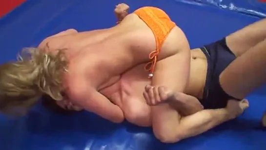 DWW mixed wrestling - Eva N. vs Patrick