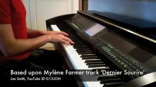 Mylène Farmer -  Dernier Sourire  (PIANO cover)