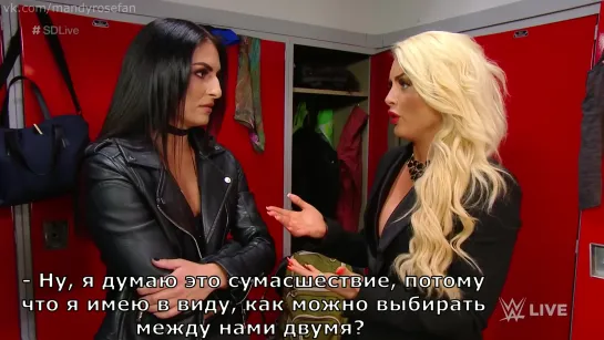 (RUS) Will Mandy Rose or Sonya Deville enter the Money in the Bank Match?: SmackDown LIVE, April 30, 2019