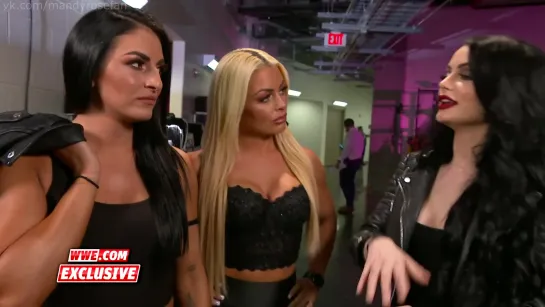 (RUS) Paige is confronted by Mandy Rose & Sonya Deville SmackDown Exclusive, April 23, 2019