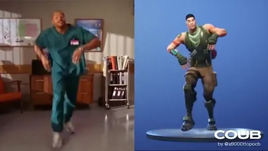 Fortnite Dance Origin (Scrubs)