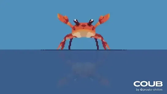 Crabe pixel