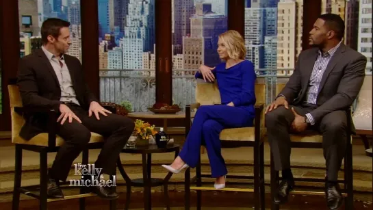 Хью Джекман на шоу LIVE with Kelly and Michael (5 марта 2015)