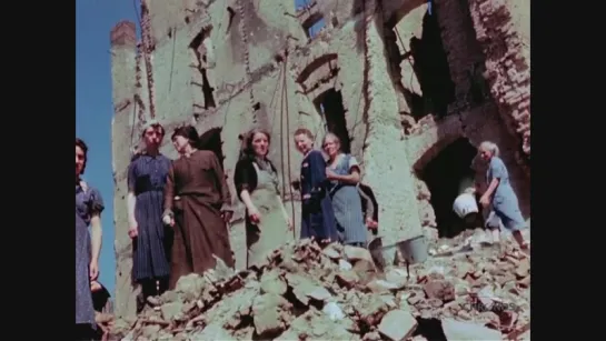 Berlin in July 1945 (HD 1080p color footage)