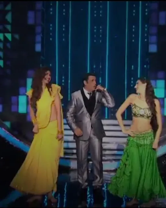 GOVINDA DANCE WITH NORA AND KARISHMA