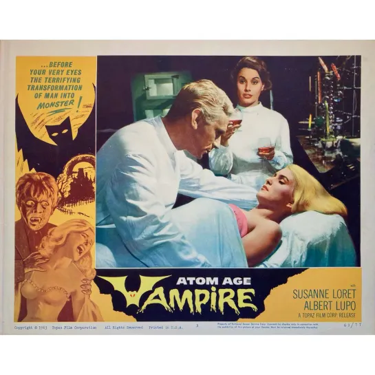 Возлюбленная вампира / L'amante del vampiro (1960)