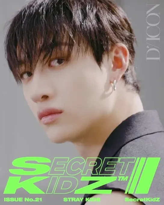 [240918] Stray Kids » Moving Poster » BANG CHAN » DICON "SECRET KIDZ"