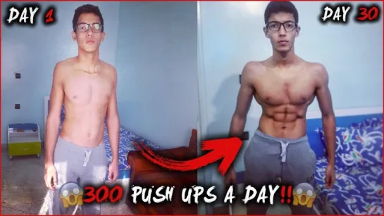 300 PUSH UPS A DAY FOR 30 DAYS / 300 ОТЖИМАНИЙ В ДЕНЬ В ТЕЧЕНИЕ 30 ДНЕЙ