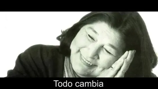 Videomusic  Mercedes Sosa - Todo cambia