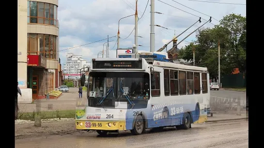 Поездка на троллейбусе ЗиУ-682Г-016.04 № 264, маршрут № 10, Владимир