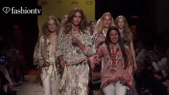 Etro Spring/Summer 2015 Runway Show | Milan Fashion Week MFW | FashionTV