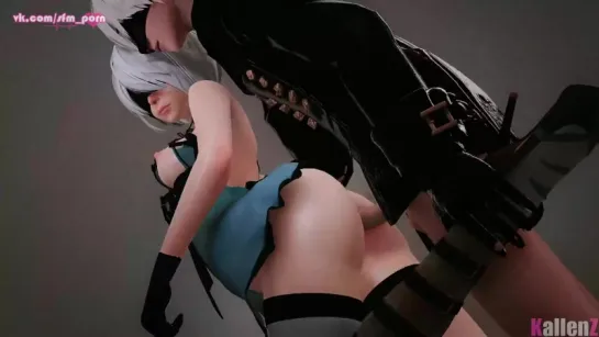 Overwatch 2B B2 S9 YorSHa SFM Porn