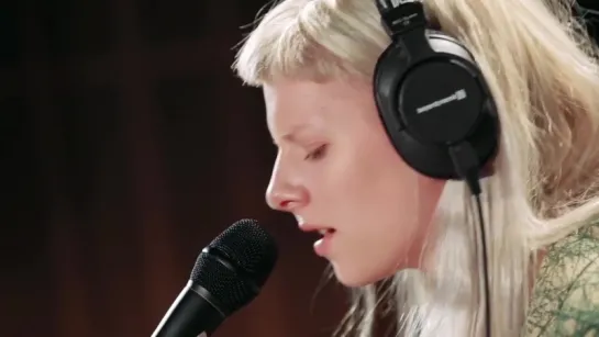 Aurora covers Massive Attack Teardrop for triple js Like A Version