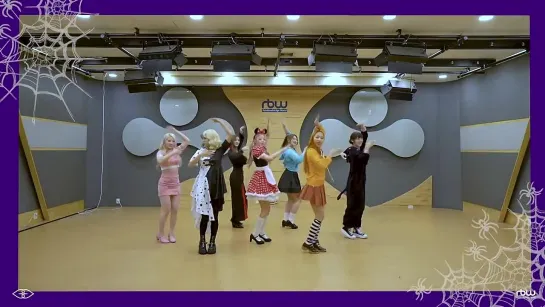 퍼플키스(PURPLE KISS) Intro + Zombie Dance Practice (Halloween Costume Ver.)