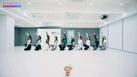 [Dance Practice] 우주소녀 (WJSN) - UNNATURAL Fixed Cam Ver