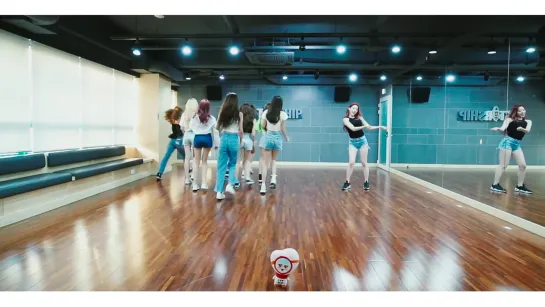 [Dance Practice] 우주소녀 (WJSN) - Boogie Up Fixed Cam Ver.