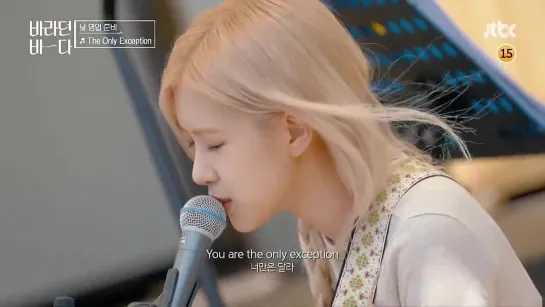 청량미 가득💕 기타까지 완벽한 로제(ROSÉ)의 〈The Only Exception〉♬ 바라던 바다(sea of hope) 3회 - JTBC 210713 방송