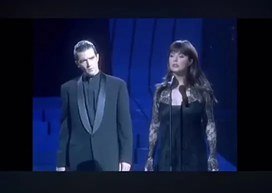 Antonio Banderas being badass at singing.